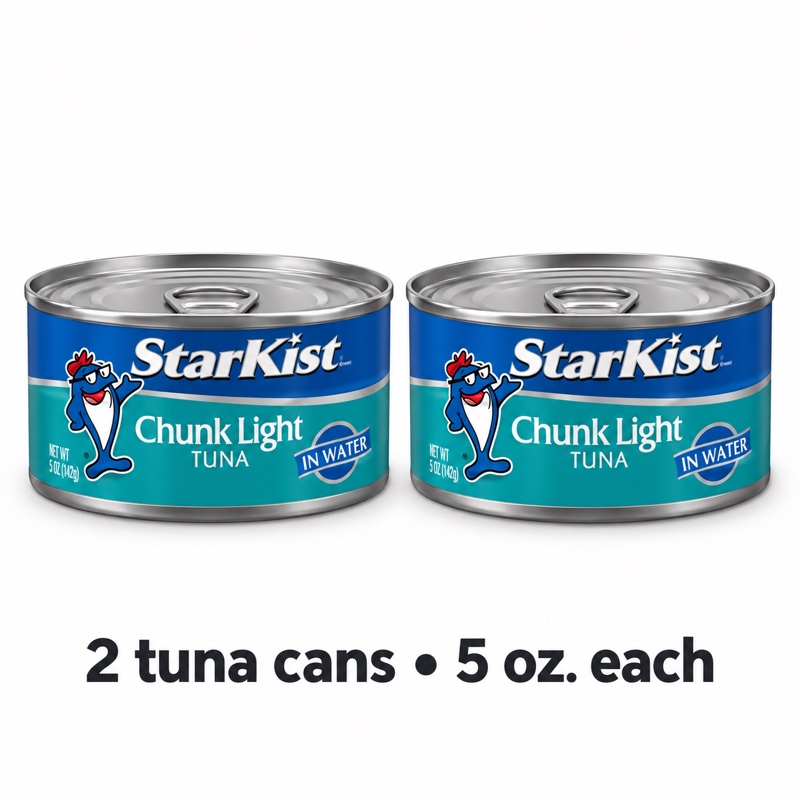 Illustration of one share: 2 cans (5 oz. each). Packaging may differ from illustration.