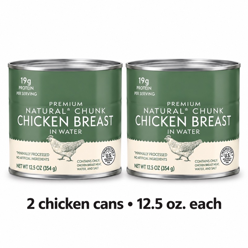Illustration of one share: 2 cans (12.5 oz. each). Packaging may differ from illustration.