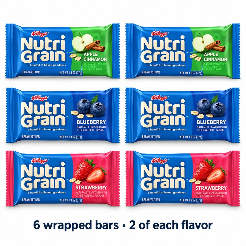 Illustration of one share: 6 wrapped bars. Packaging may differ from illustration.
