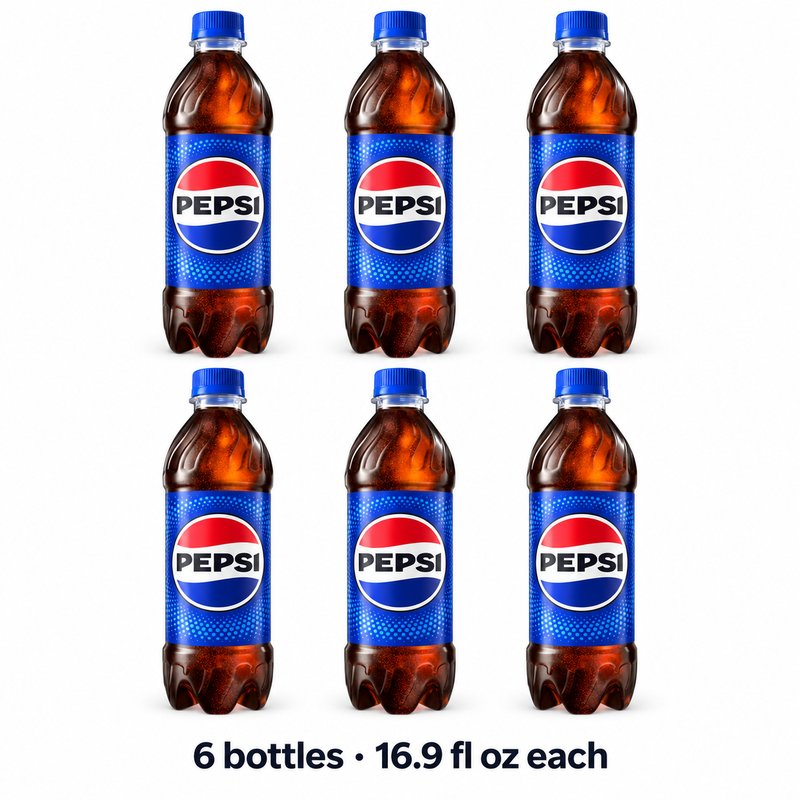 Illustration of one share: 6 16.9 fl. oz. bottles. Packaging may differ from illustration.
